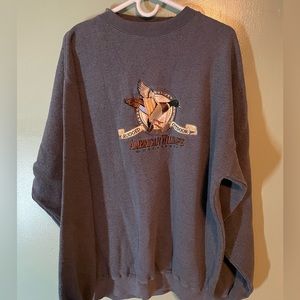 Vintage American Wildlife Duck Hunting Crewneck Sweatshirt